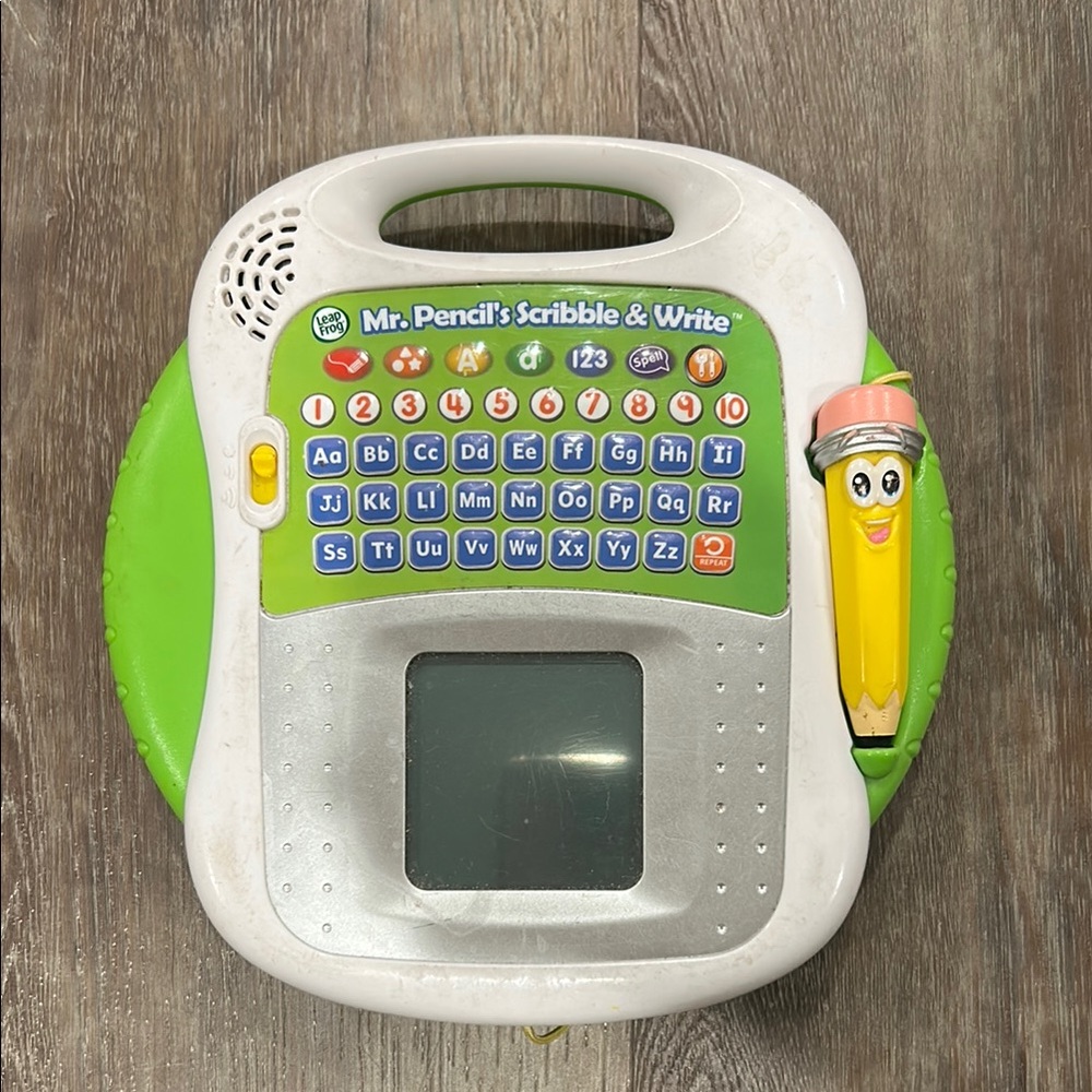 Mr. Pencil's Scribble & Write - Green and White